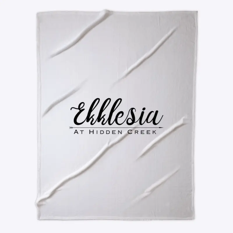 Ekklesia Fleece Blanket (Dark Logo)