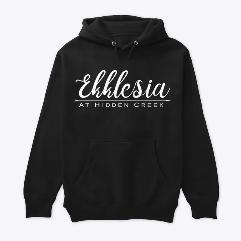 Ekklesia Men's Hoodie (White Logo)